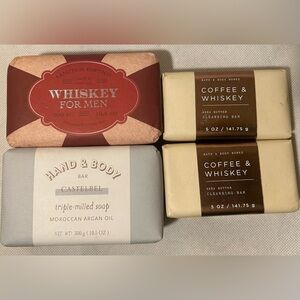 New Castelbel Porto Luxury Bar Soap And Bath And Body Works 4 Pack for men
